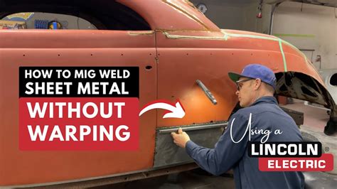 sheet metal warping|milling sheet metal with mig.